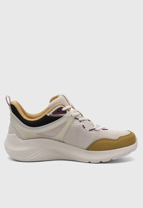 Tenis SKECHERS Bobs Squad Waves Beige