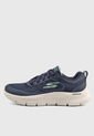 Tenis Training Azul Navy-Marfil Skechers GO WALK Flex - Kali de Skechers