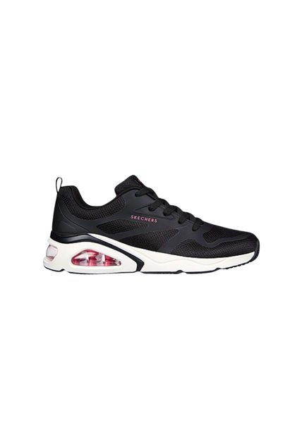 Tenis Skechers Tres Air Uno Para Mujer Color Negro