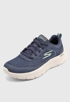 Tenis Training Azul Navy-Marfil Skechers GO WALK Flex - Kali