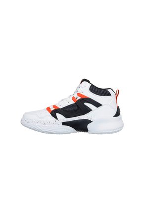 Tenis Kids Skechers SKX Court Hype Street Hooper - Blanco