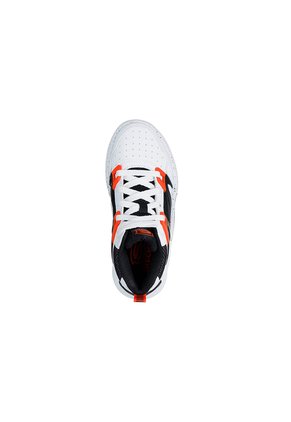 Tenis Kids Skechers SKX Court Hype Street Hooper - Blanco