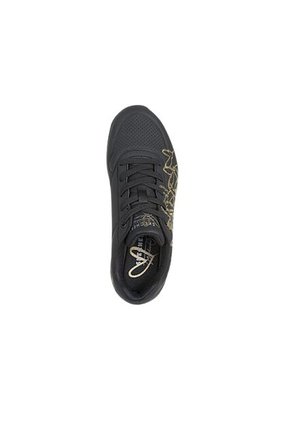Tenis Skechers Street Uno Golden Heart Para Mujer Color Negro