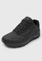 Tenis Lifestyle Skechers Uno - Suited On Air Negro de Skechers