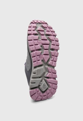 Tenis de Senderismo Gris-Lila Skechers Relaxed Fit: D'Lux Journey - Marigold