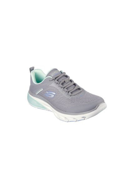 Tenis Skechers Glide-Step Flex Air Color Gris Para Mujer