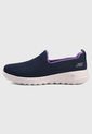 Tenis Training Azul-Blanco-Violeta Skechers Go Walk Joy de Skechers