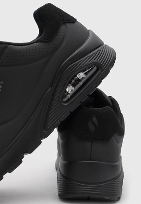 Tenis Lifestyle Skechers Uno - Suited On Air Negro