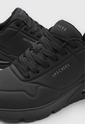 Tenis Lifestyle Skechers Uno - Suited On Air Negro