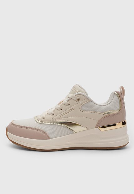 Tenis Lifestyle Skechers Billion 2  Beige