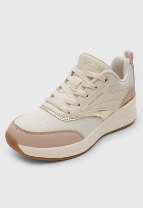 Tenis Lifestyle Skechers Billion 2  Beige
