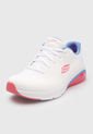 Tenis Running Blanco-Lila-Rosa Skechers de Skechers