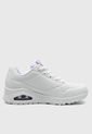 Tenis Lifestyle Blanco-Violeta-Lila Skechers Street Uno - Spread the Love de Skechers