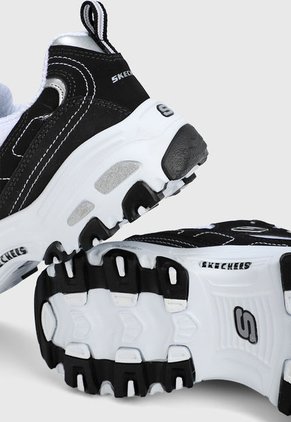 Tenis Negro-Blanco Skechers Biggest Fan