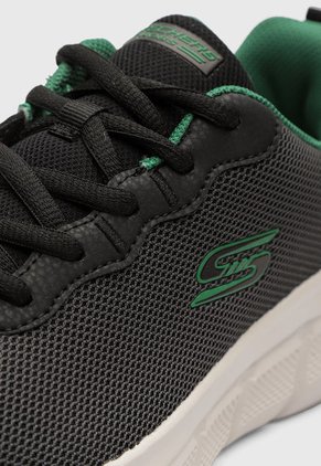 Tenis SKECHERS Bobs Sport B Flex Negro