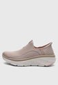 Tenis Training Nude-Marfil Skechers Slip-ins: D'Lux Walker 2.0 Happy Step de Skechers