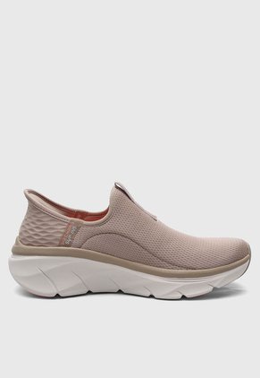 Tenis Training Nude-Marfil Skechers Slip-ins: D'Lux Walker 2.0 Happy Step