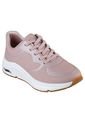 Tenis Skechers Arch Fit S-Miles - Mile Makers Color Rosa - Blanco Para Mujer de Skechers