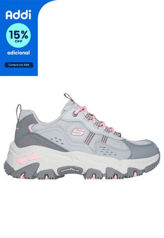 TENIS SKECHERS MUJER 180128GYPK D'LITES H Talla 8 Skechers
