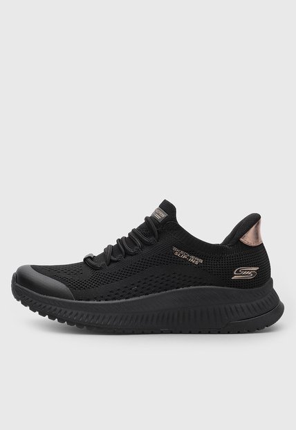 Tenis Lifestyle Skechers Bobs Squad 4 Negro