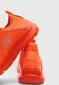 Tenis SKECHERS Fast Ice Naranja Neón de Skechers