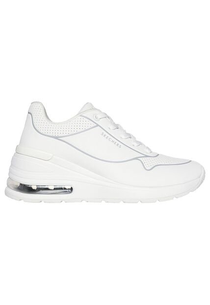 Tenis Skechers Mujer Million Air - Blanco