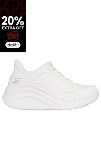 TENIS SKECHERS MUJER 117526WHT BOBS CHAOS Talla 7 Skechers