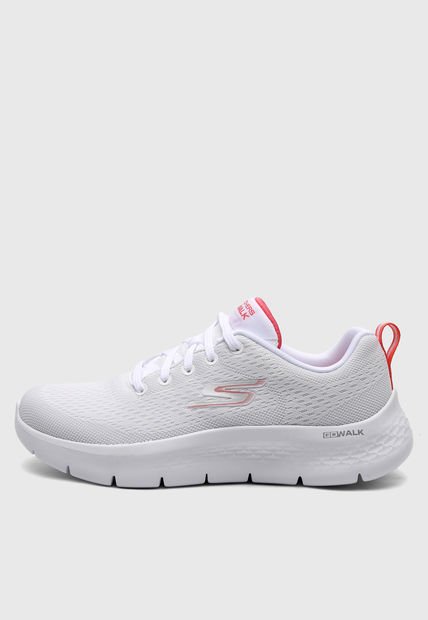Tenis Walking Blanco-Coral Skechers GO WALK Flex - Kali