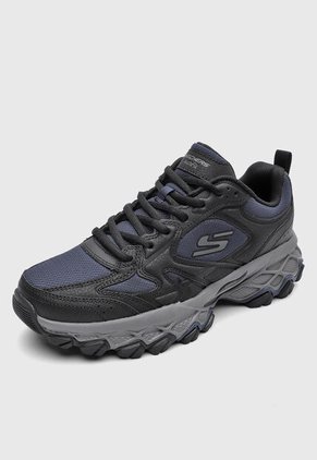 Tenis Outdoor SKECHERS Arch Fit Akhidime Negro