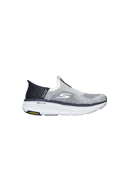 Tenis Hombre Skechers Max Cushioning - Blanco-Negro