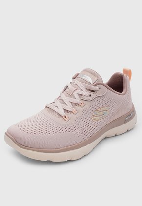 Tenis Lifestyle Skechers Arch Fit Summits Rosa