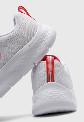 Tenis Walking Blanco-Coral Skechers GO WALK Flex - Kali