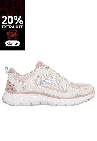 TENIS SKECHERS MUJER 150219NAT FLEX APPEA Talla 7.5 Skechers