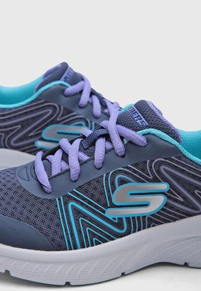 Tenis SKECHERS Microspec Plus Azul
