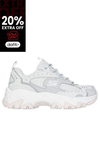 TENIS SKECHERS MUJER 180108GRY D'LITES HI Talla 7.5 Skechers