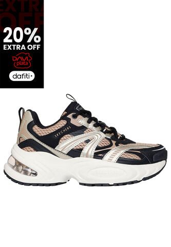 TENIS SKECHERS MUJER 177606NTBK UNO RYZE Talla 7.5 Skechers