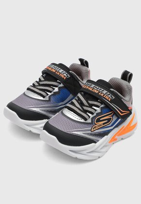 Tenis SKECHERS S-Lights Flex-Glow Ultra Gris