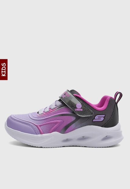Tenis Lifestyle SKECHERS Sola Glow Violeta