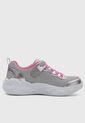 Tenis SKECHERS S-Lights: Eternal Heart Lights Gris de Skechers