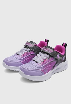 Tenis Lifestyle SKECHERS Sola Glow Violeta