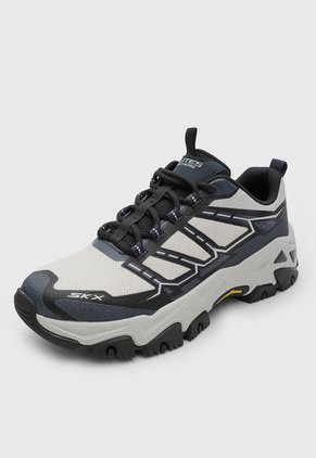 Tenis Lifestyle Skechers D'Lites Hi Azul