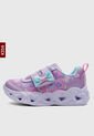 Tenis Lifestyle SKECHERS Heart Lights Violeta de Skechers