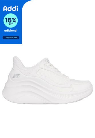 TENIS SKECHERS MUJER 117526WHT BOBS CHAOS Talla 7 Skechers