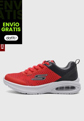 Tenis Lifestyle SKECHERS Microspec Max Advance Rojo Skechers