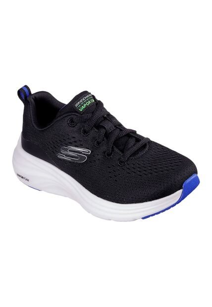 Tenis Skechers Niño  Vapor Foam Briskquick - Negro - Negro