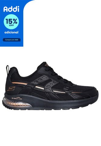 TENIS SKECHERS MUJER 117648BBK BOBS VISIO Talla 9 Skechers