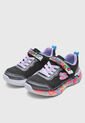 Tenis SKECHERS Eternal Heart Lights Negro de Skechers