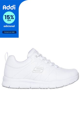 TENIS SKECHERS MUJER 108214WHT NAMPA Talla 6 Skechers