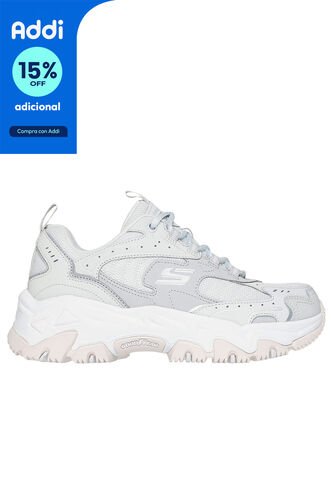 TENIS SKECHERS MUJER 180108GRY D'LITES HI Talla 7.5 Skechers