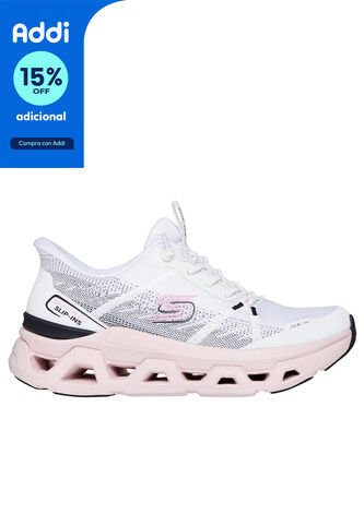 TENIS SKECHERS MUJER 150513WBPK GLIDE STE Talla 8.5 Skechers